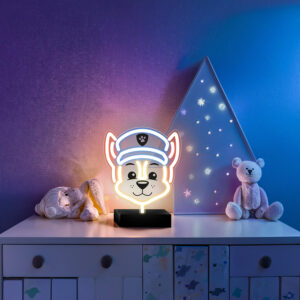 Neoninė LED lempa su stovu Paw Patrol – Chase OW-120346 - Image 2