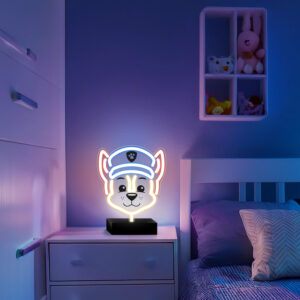 Neoninė LED lempa su stovu Paw Patrol – Chase OW-120346 - Image 6