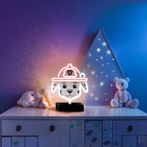 Neoninis LED šviestuvas su stovu Paw Patrol – Marshall OW-120646 - Image 3