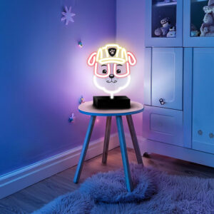Neoninis LED šviestuvas su stovu Paw Patrol - Rubble OW-120446 - Image 6