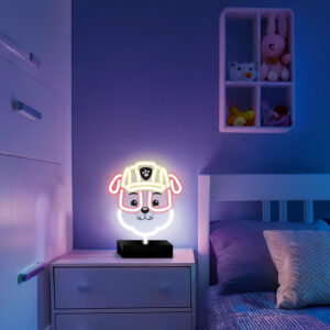 Neoninis LED šviestuvas su stovu Paw Patrol - Rubble OW-120446 - Image 7