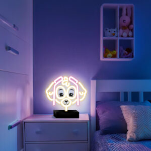 Neoninė LED lemputė su stovu Paw Patrol – Skye OW-120546 - Image 7