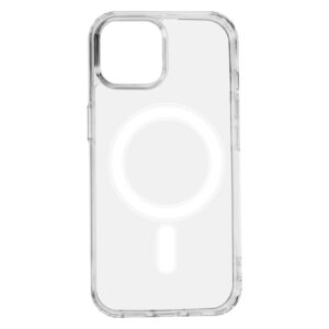 „Anti Shock“ 1,5 mm „Mag“ dėklas, skirtas „Apple iPhone 15“ 6,1" skaidrus, su didele anga - Image 2