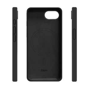 Etteri silikoninis Mag dėklas, skirtas Apple iPhone 16e / 17e, juodas - Image 4
