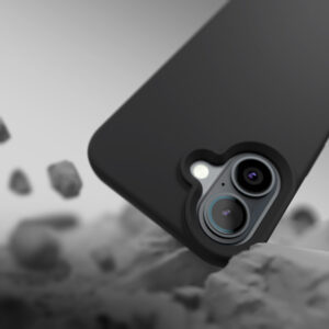 Etteri silikoninis Mag dėklas, skirtas Apple iPhone 16e / 17e, juodas - Image 8