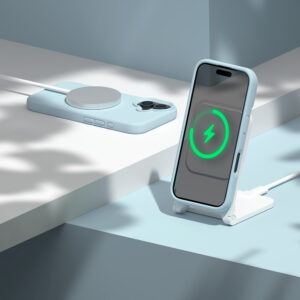 Etteri silikoninis Mag dėklas, skirtas Apple iPhone 16e / 17e, šviesiai mėlynas - Image 5
