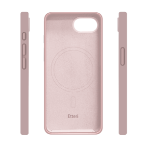 Etteri silikoninis Mag dėklas, skirtas Apple iPhone 16e / 17e, šviesiai rožinis - Image 4