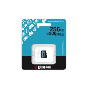 Kingston atminties kortelė 256GB microSDXC Canvas Go Plus Gen4 200MB/s A2 U3 V30 - Image 3