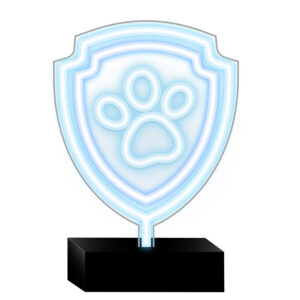 Neoninė LED lempa su stovu Paw Patrol - Paw OW-120246