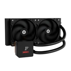 Enermax ELC-LMIV240-SF Kompiuterio aušinimo sistema Procesorius Universalusis skystinis aušintuvas 12 cm Juoda - Image 1
