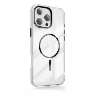 Skaidrus plonas Mag dėklas, skirtas Apple iPhone 17 Air 6,6" juodas - Image 2