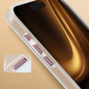 Skaidrus plonas Mag dėklas, skirtas Apple iPhone 17 Air 6,6" rožinis - Image 4