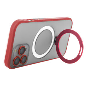 „Ring Secure Mag“ dėklas, skirtas „Apple iPhone 15 Pro“ 6,1", raudonas - Image 3