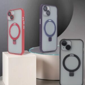 „Ring Secure Mag“ dėklas, skirtas „Apple iPhone 15 Pro Max“ 6,7" raudonas - Image 5