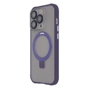 „Ring Secure Mag“ dėklas, skirtas „Apple iPhone 15“ 6,1" violetinės spalvos