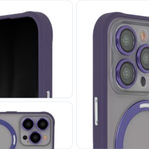 „Ring Secure Mag“ dėklas, skirtas „Apple iPhone 12“ 6,1" violetinis - Image 4
