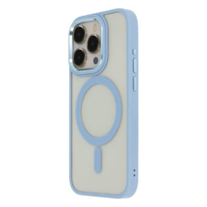 Satin Elegant Mag dėklas, skirtas Apple iPhone 14 Pro 6,1" mėlynas