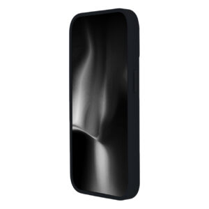 Elegantiškas matinis satino dėklas Samsung Galaxy S23 Plus, juodas - Image 2