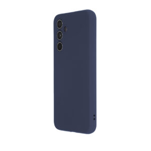 Minkštas silikoninis dėklas Samsung Galaxy S24 Plus tamsiai mėlynas