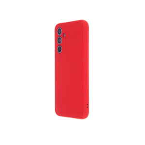 Minkštas silikoninis dėklas Samsung Galaxy S24 Plus, raudonas