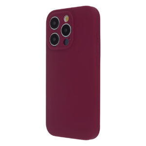 „Soft Touch“ Mag dėklas, skirtas Apple iPhone 12 6,1" bordo spalvos