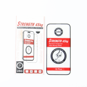 Grūdintas stiklas Ultra Strong 45KG, skirtas Apple iPhone 16 Pro Max