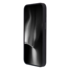 Elegantiškas matinis satino dėklas Apple iPhone 16 Pro Max, juodas - Image 2