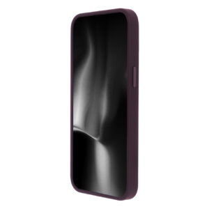 Elegantiškas satino dėklas, skirtas Apple iPhone 12 / 12 Pro 6,1" bordo spalvos - Image 2