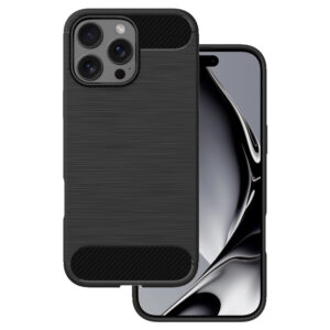 Paprastas juodas dėklas, skirtas Apple iPhone 17 Pro Max 6,9"
