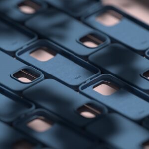 Etteri silikoninis dėklas Apple iPhone 15 Pro 6,1" tamsiai mėlynas - Image 8
