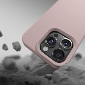 Etteri silikoninis dėklas Apple iPhone 15 Pro 6,1" šviesiai rožinis - Image 6