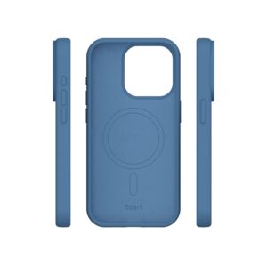 Etteri silikoninis Mag dėklas, skirtas Apple iPhone 12 / 12 Pro 6,1" tamsiai mėlynas - Image 4