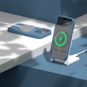 Etteri silikoninis Mag dėklas, skirtas Apple iPhone 13 6,1" tamsiai mėlynas - Image 5