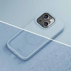 Etteri silikoninis Mag dėklas Apple iPhone 13 6,1" šviesiai mėlynas - Image 7
