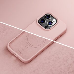 Etteri silikoninis Mag dėklas, skirtas Apple iPhone 15 Pro 6,1", šviesiai rožinis - Image 7