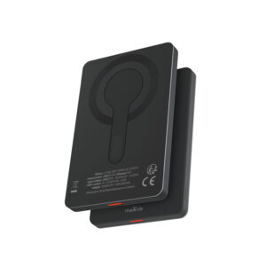 Maxlife belaidė išorinė baterija MXPB-05 20W PD 5000 mAh magnetinė juoda
