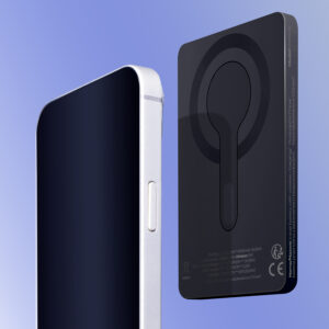Maxlife belaidė išorinė baterija MXPB-05 20W PD 5000 mAh magnetinė juoda - Image 4