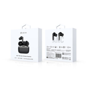 Devia Bluetooth ausinės TWS Ultra1 juodos su ANC - Image 5