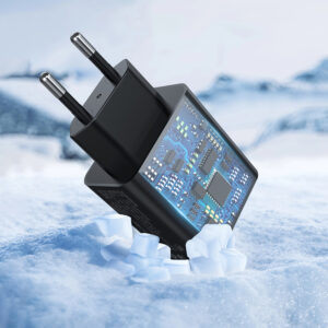 Devia sieninis įkroviklis Rocket PD 45W 1x USB-C juodas - Image 7