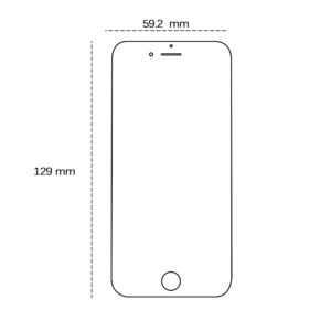 Grūdintas stiklas 2,5D, skirtas Apple iPhone 6 / 6s - Image 2