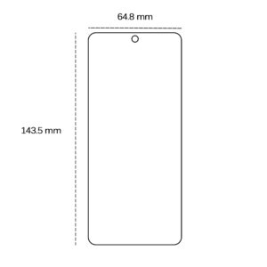 2,5D grūdintas stiklas, skirtas Google Pixel 8 - Image 2