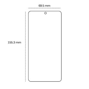 2,5D grūdintas stiklas Oppo Reno 11F 5G (Global) - Image 2