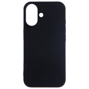 Satin Flex Apple iPhone 16 dėklas, juodas - Image 2