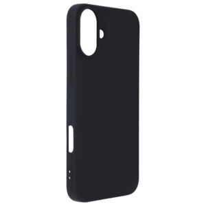 Satin Flex Apple iPhone 16 Plus dėklas, juodas - Image 2