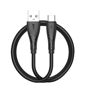 BWOO USB - USB-C laidas 1m 27W 3A juodas BO-X318C