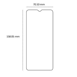 Grūdintas stiklas 2,5D, skirtas Samsung Galaxy A13 4G / A13 5G - Image 2