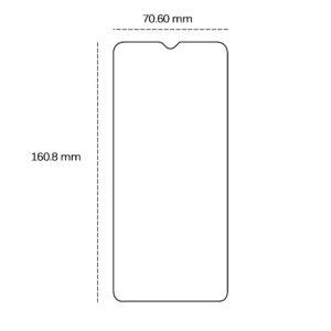 Grūdintas stiklas 2,5D, skirtas Samsung Galaxy A23 4G / A23 5G / M23 5G - Image 3