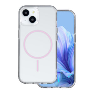 „Anti Shock“ plonas „Mag“ dėklas, skirtas „Apple iPhone 17 Air“ 6,6", rožinis