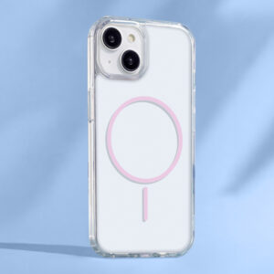 „Anti Shock“ plonas „Mag“ dėklas, skirtas „Apple iPhone 17 Air“ 6,6", rožinis - Image 3