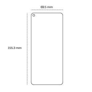 Grūdintas stiklas 2,5D, skirtas Xiaomi Mi 11 Lite 4G / Mi 11 Lite 5G / 11 Lite 5G NE - Image 2